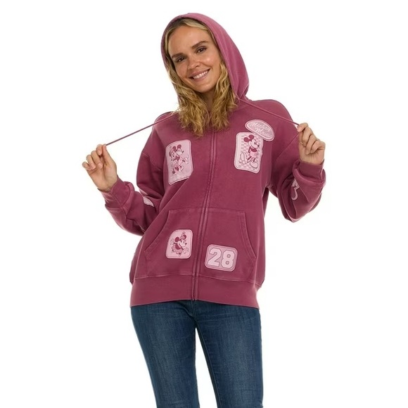 NWT Women's Character Full-Zip Hoodie Sz XL - Picture 5 of 5